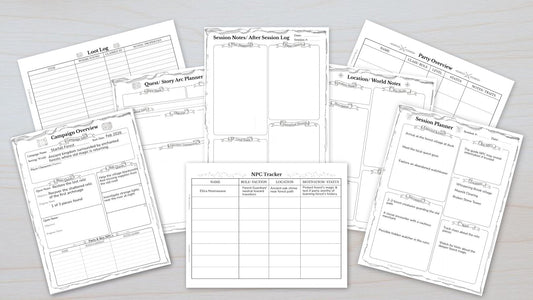 What Should Be included In a D&D Campaign Planner?