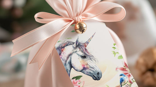 How to Create a Whimsical Unicorn-Themed Gift in 5 Minutes (Using Printable Unicorn Tags)