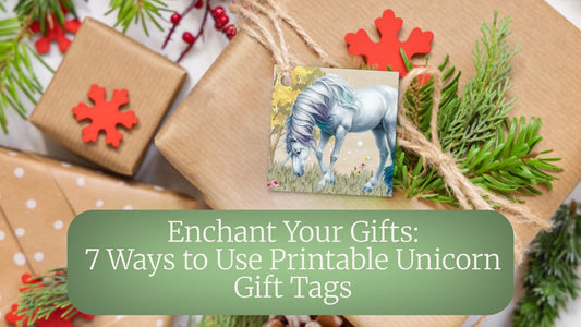 Enchant Your Gifts: 7 Ways to Use Printable Unicorn Gift Tags