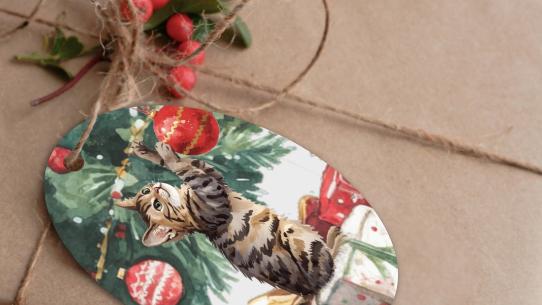 Last-Minute Holiday Wrapping Ideas Using Printable Christmas Gift Tags