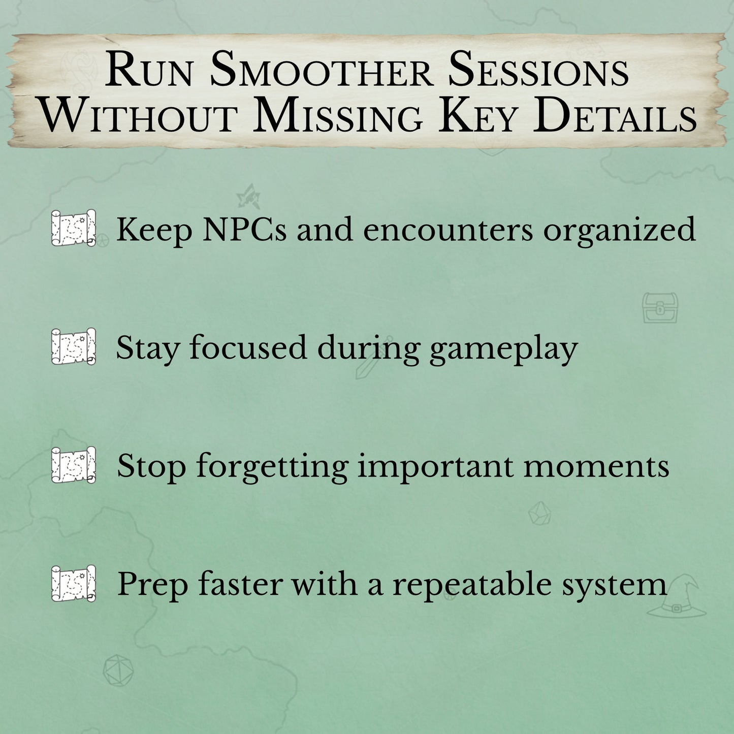 Text on a green background with tips for smoother gaming sessions