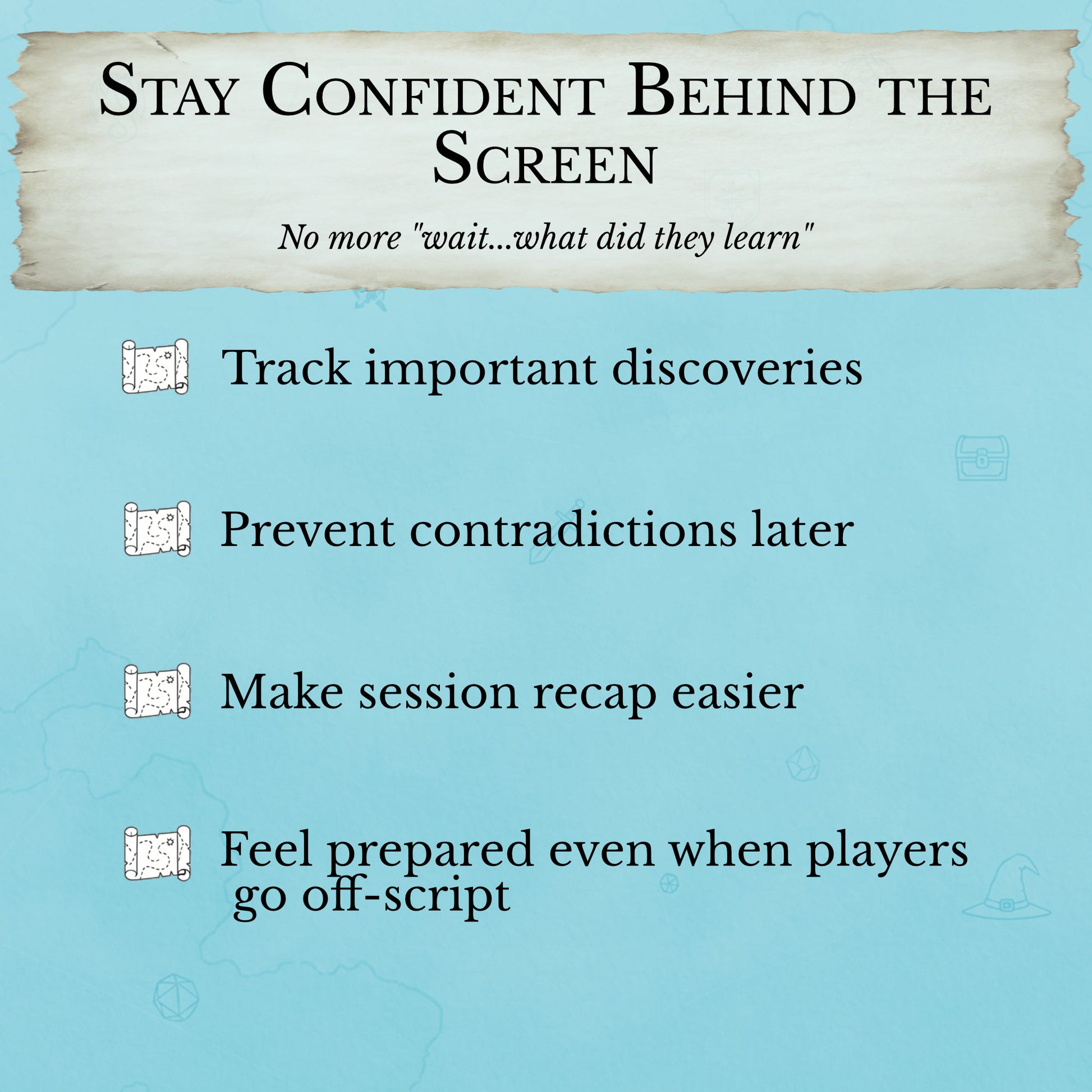 Benefits of using the beginner-friendly D&D clue tracking worksheet instant download PDF